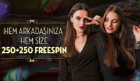 250 free spin alın!